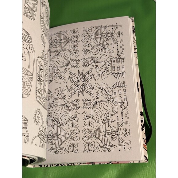 NEW Glorious Gardens: Creative Coloring for Grown-Ups 7.5”x5.5” Stress Relief - Picture 6 of 6